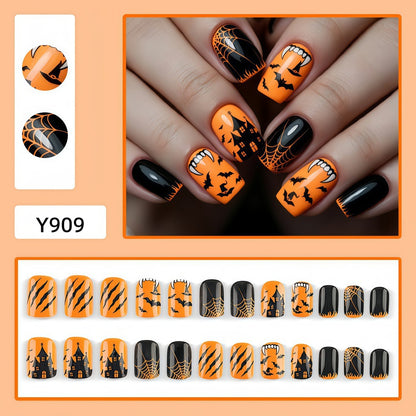 Spooky Night Halloween Press-On Nails (24 Pcs Mix & Match)