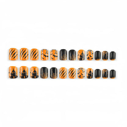 Spooky Night Halloween Press-On Nails (24 Pcs Mix & Match)