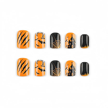 Spooky Night Halloween Press-On Nails (24 Pcs Mix & Match)