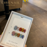 Aurora Veil – Iridescent Crystal Press-On Nails