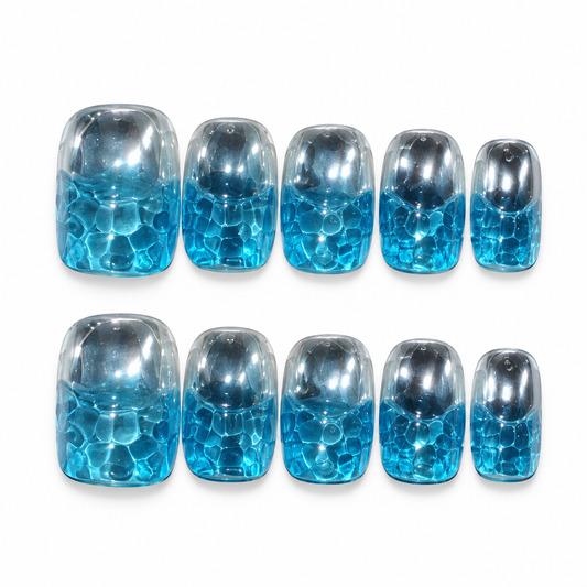 Ice Heart Collection Press-On Nails