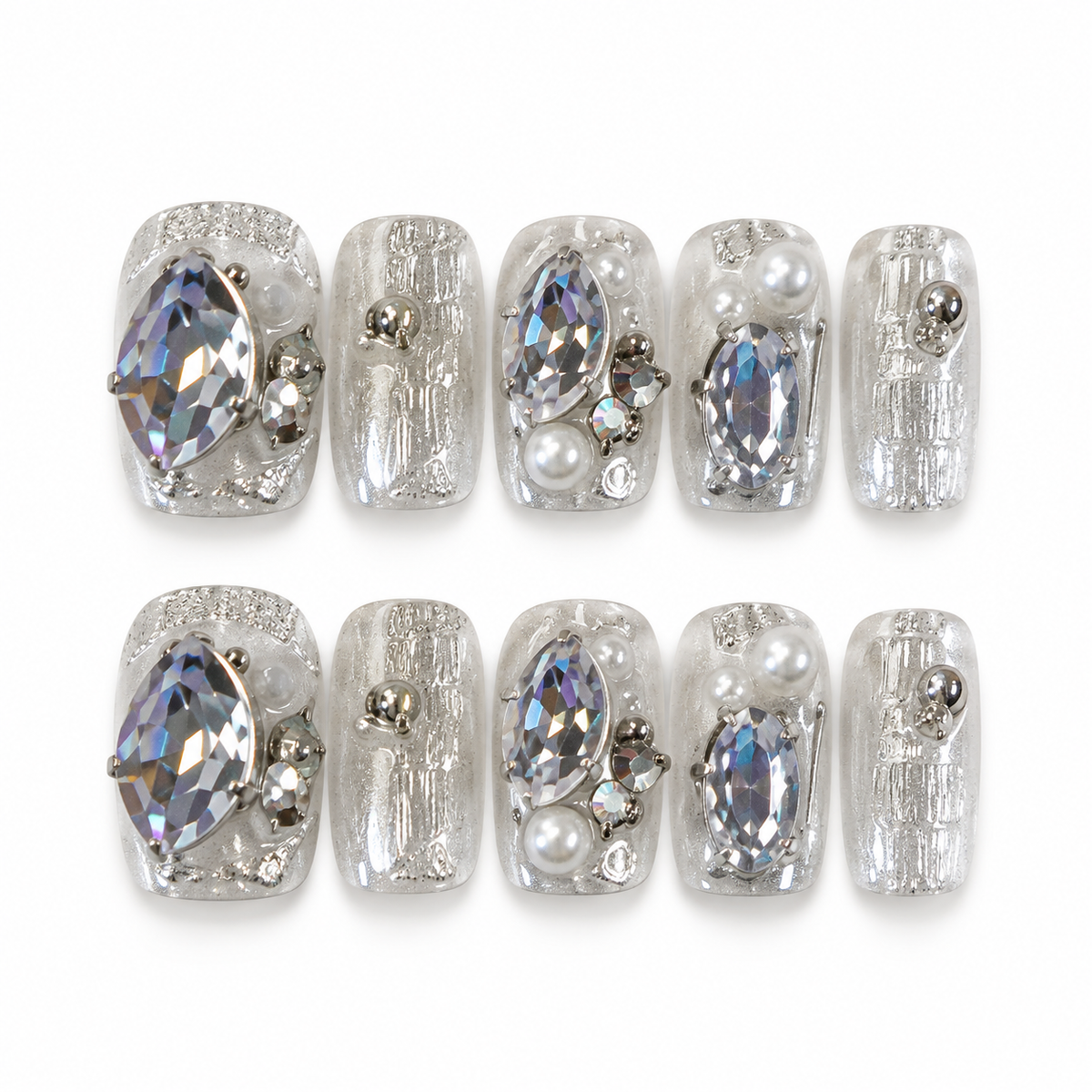 Cloud Muse Press-On Nails - press-on nails by Lirenail