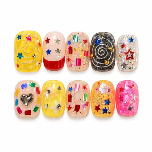 Wanderlust Diary Press-On Nails