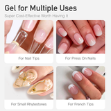 10g 2pcs Semi-Solid Nail Glue Kit product view