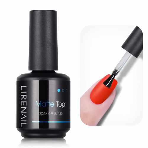 15ml No Wipe Matte Top Coat Gel product view