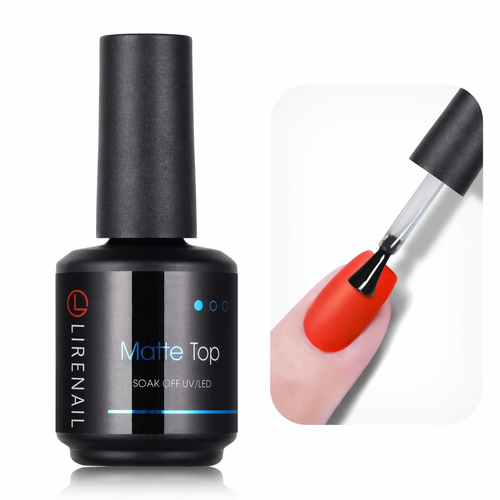 15ml No Wipe Matte Top Coat Gel product view