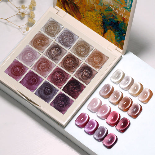 Colors Solid Nail Gel Set12 | Lirenail Press-On Nails