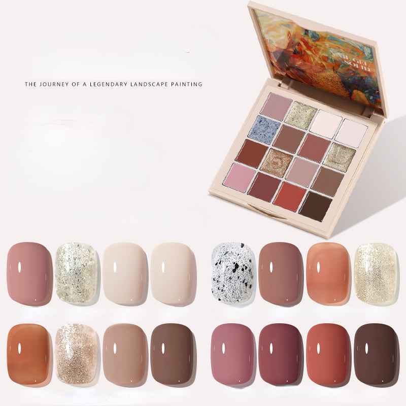 Colors Solid Nail Gel Set4 | Lirenail Press-On Nails