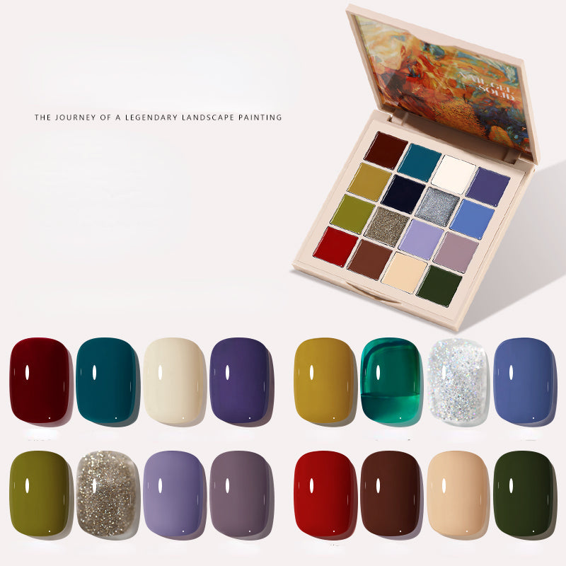 Colors Solid Nail Gel Set7 | Lirenail Press-On Nails