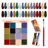 Colors Solid Nail Gel Set7 | Lirenail Press-On Nails