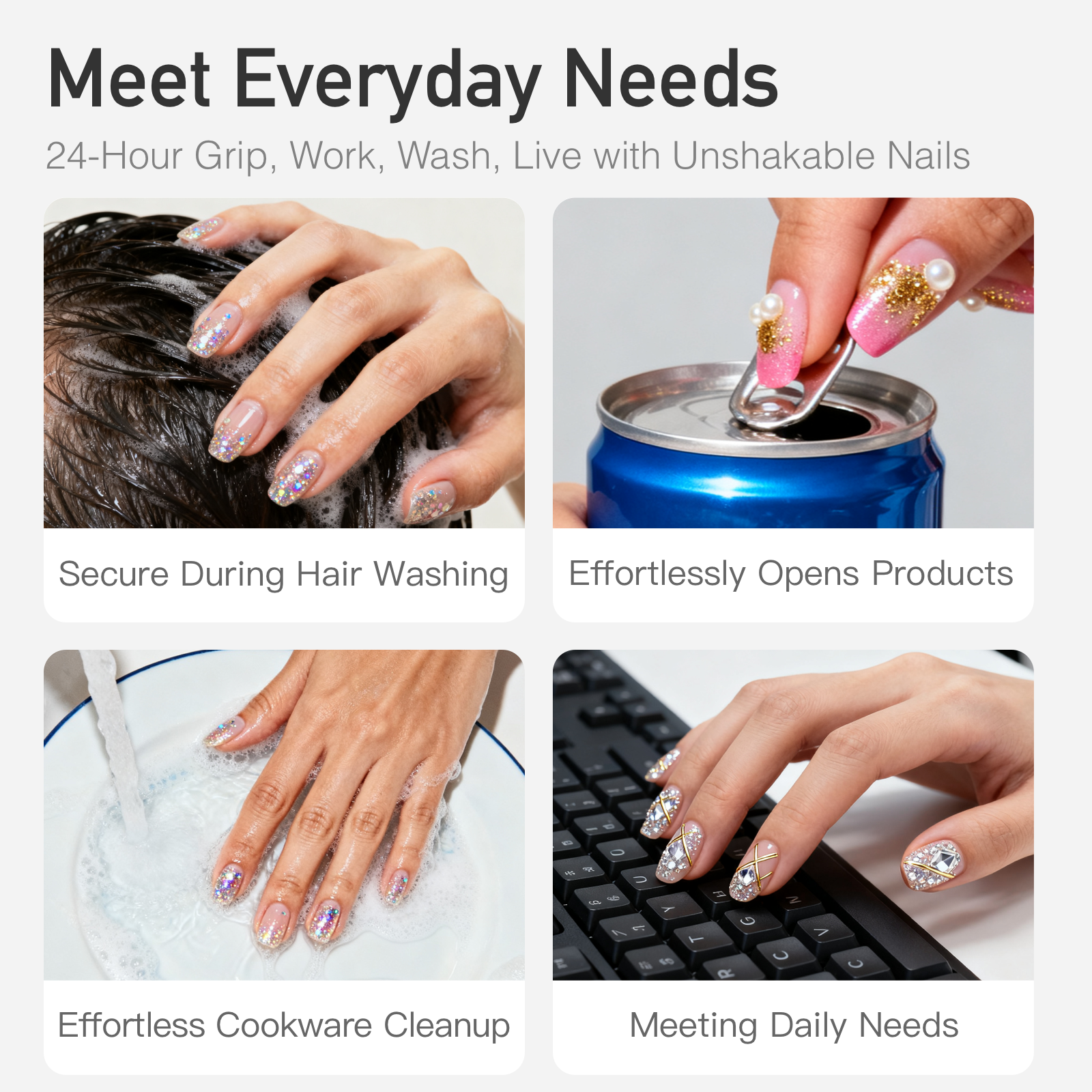 2g 5pcs Semi-Solid Nail Glue Kit product view
