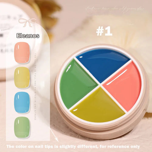 Colors Solid Nail Gel Color1 | Lirenail Press-On Nails