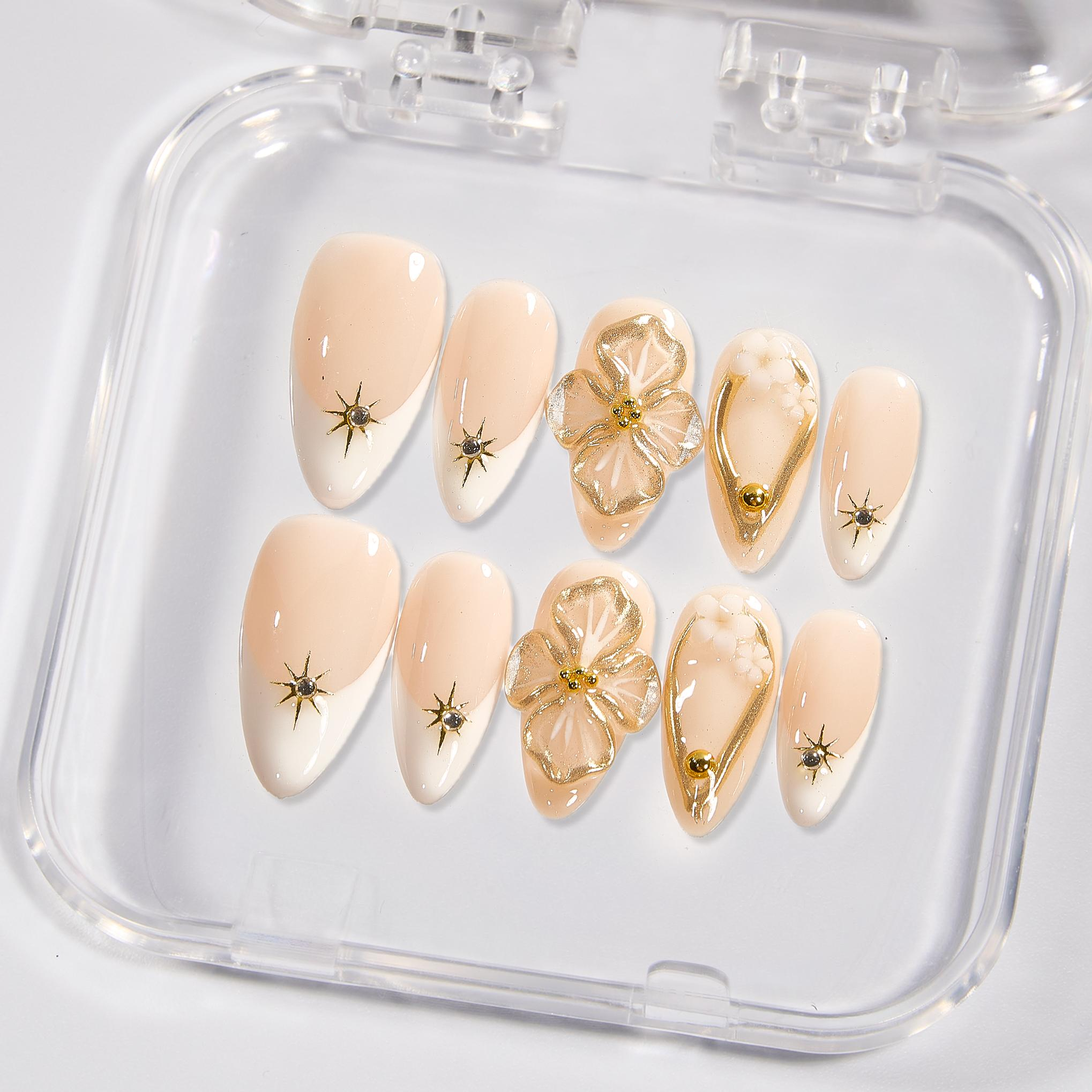 Aurelian Petal press-on nails product view