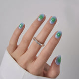 Aurora Pulse RS Squoval squoval press-on nails