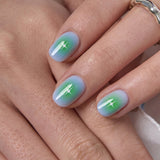 Aurora Pulse RS Squoval squoval press-on nails