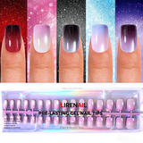 Aurora Shift short squoval press-on nails product view