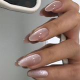 Aurora Touch S Almond almond press-on nails