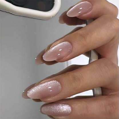 Aurora Touch S Almond almond press-on nails