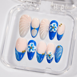 Azure Petal press-on nails product view