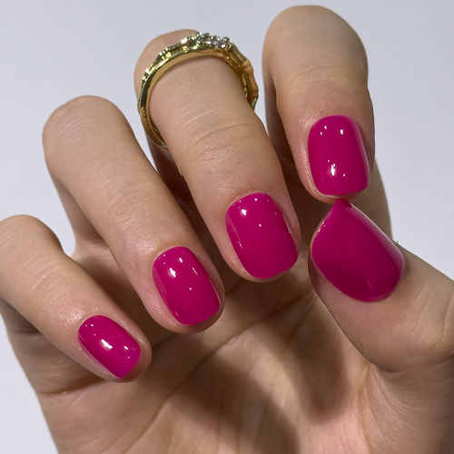 Berry Crush RS Squoval squoval press-on nails
