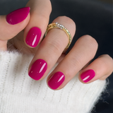 Berry Crush RS Squoval squoval press-on nails