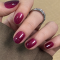 Berry Prism RS Squoval squoval press-on nails