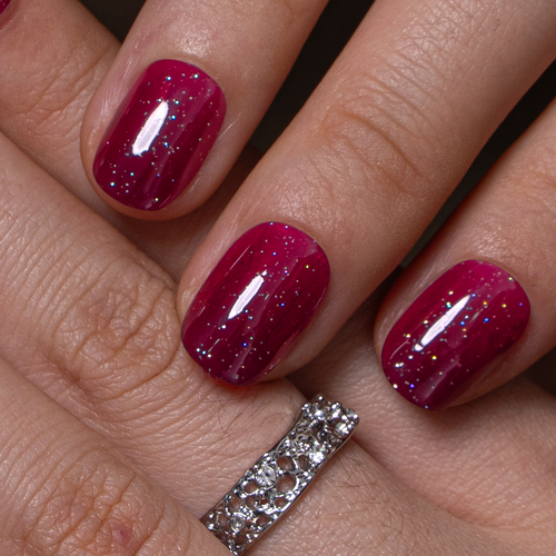 Berry Prism RS Squoval squoval press-on nails