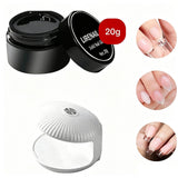 Solid Nail Gel Glue For Nail Tips and press on nail nail glue product detail