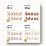 Bare Almond Edit-Extra Short Almond press-on nails packaging