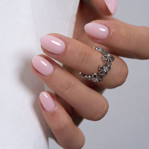 Blush Veil | Lirenail Press-On Nails