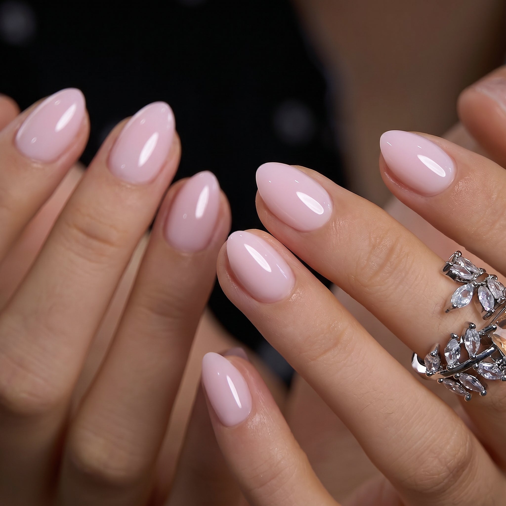 Blush Veil | Lirenail Press-On Nails