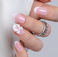 Bowed Grace S Oval oval press-on nails