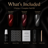 Starter Cat Eye Kit 3 Styles + Nail Tools product view