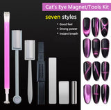 Cats Eye Magnet Manicure Tool Set | Lirenail Press-On Nails