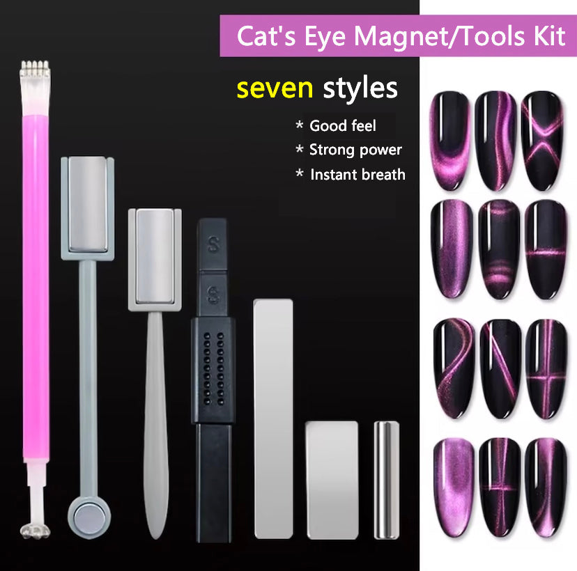 Cats Eye Magnet Manicure Tool Set | Lirenail Press-On Nails