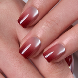 Champagne Dusk S Squoval squoval press-on nails