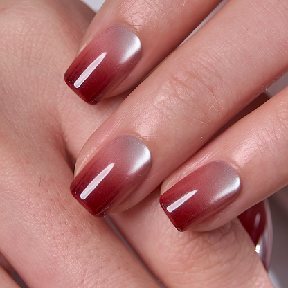 Champagne Dusk S Squoval squoval press-on nails