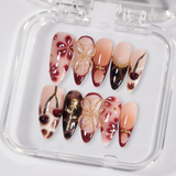 Cherry Bloom press-on nails product view