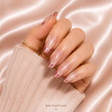 Chrome Cat Eye French press-on nail set nail detail