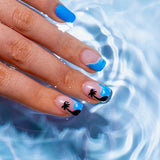 Coconut Palm short squoval press-on nails product view
