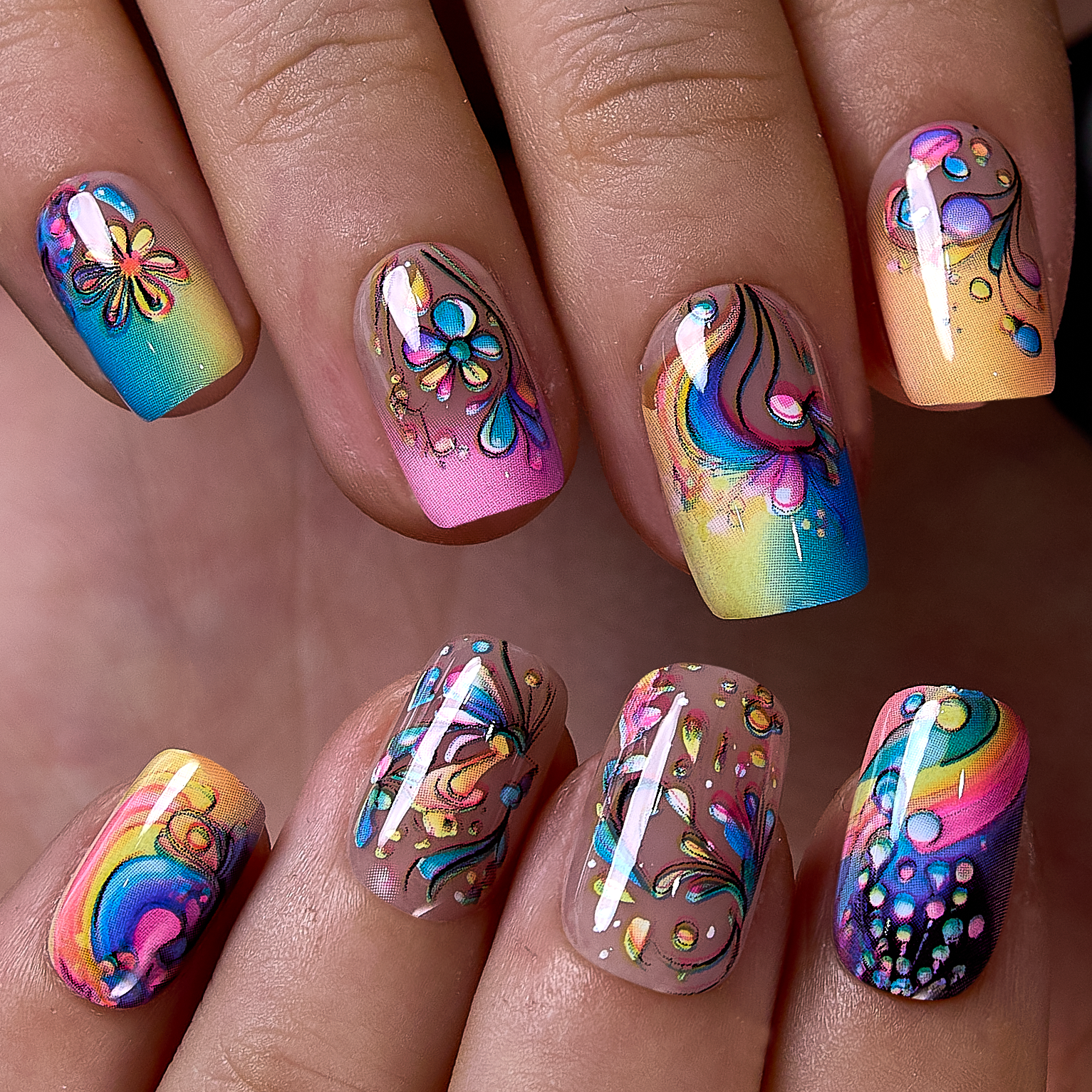 Color Whirl – M Squoval