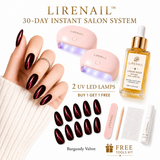 Cosmic Aurora French nail care kit nail detail