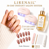 Cosmic Aurora French nail care kit product view