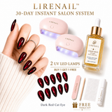 Cosmic Aurora French nail care kit side view