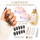 Cosmic Aurora French nail care kit size guide