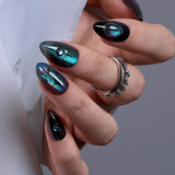Designer s Pick | Cosmic Spell S Almond almond press-on nails