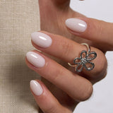Cream Whisper | Lirenail Press-On Nails