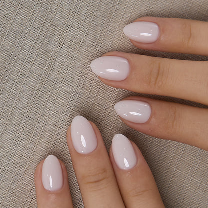 Cream Whisper | Lirenail Press-On Nails