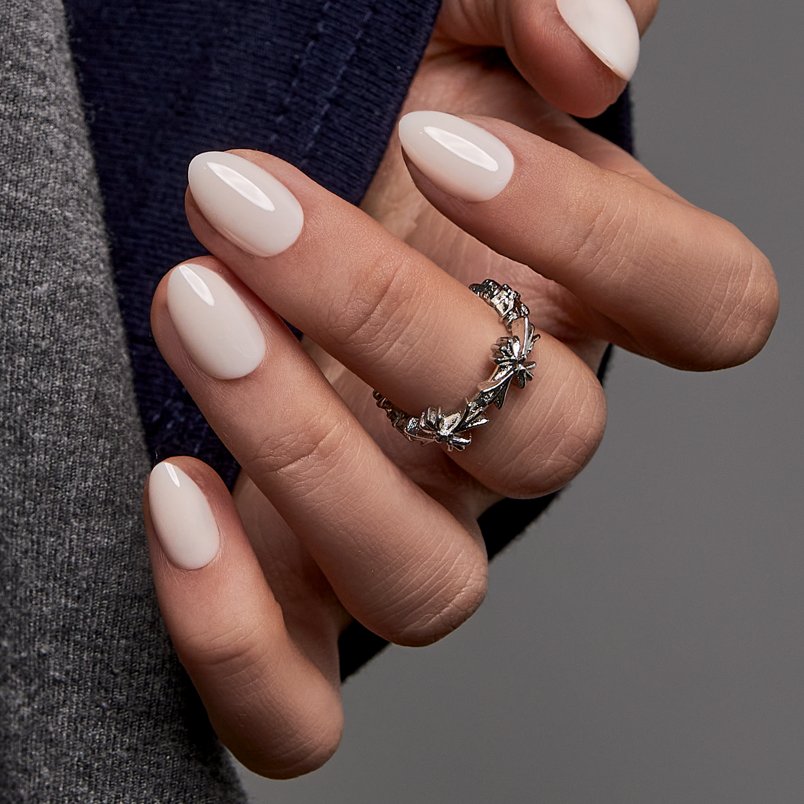 Cream Whisper | Lirenail Press-On Nails