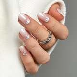 Crystal Bloom Light | Lirenail Press-On Nails